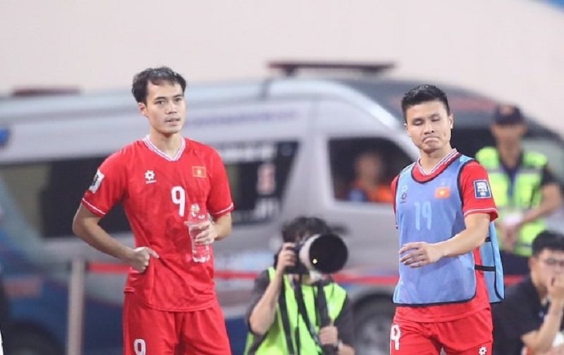 Cầu thủ Quang Hải thể hiện rõ thất vọng khi Việt Nam thua Indonesia