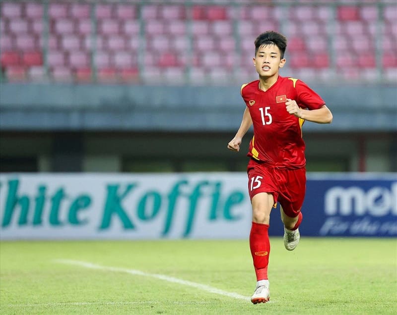Cầu thủ Nguyễn Đình Bắc tài năng trẻ trong đội tuyển U23 Việt Nam trên đấu trường quốc tế